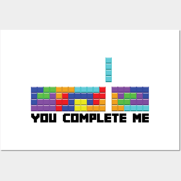 You Complete Me Wall Art by WinterWolfDesign